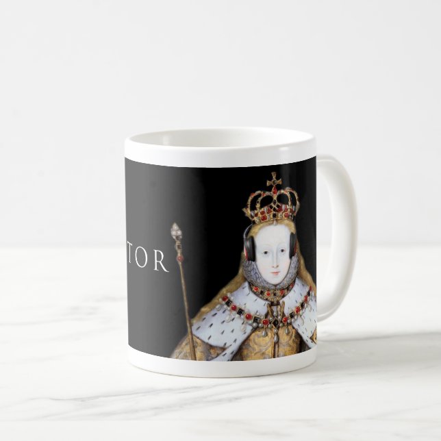 Faktor-Tasse Elizabeth I Rex Tasse (VorderseiteRechts)