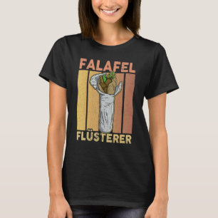 Falafel-Bohnen Arabische Küche Ägypten Veganer Url T-Shirt