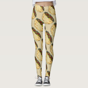 Falafel gestopfte Pita Sandwich Food Leggings