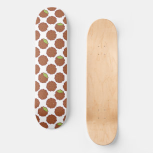Falafel Pattern Nahrung für den Nahen Osten Skateboard