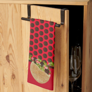 Falafel Sandwiches Geschirrtuch