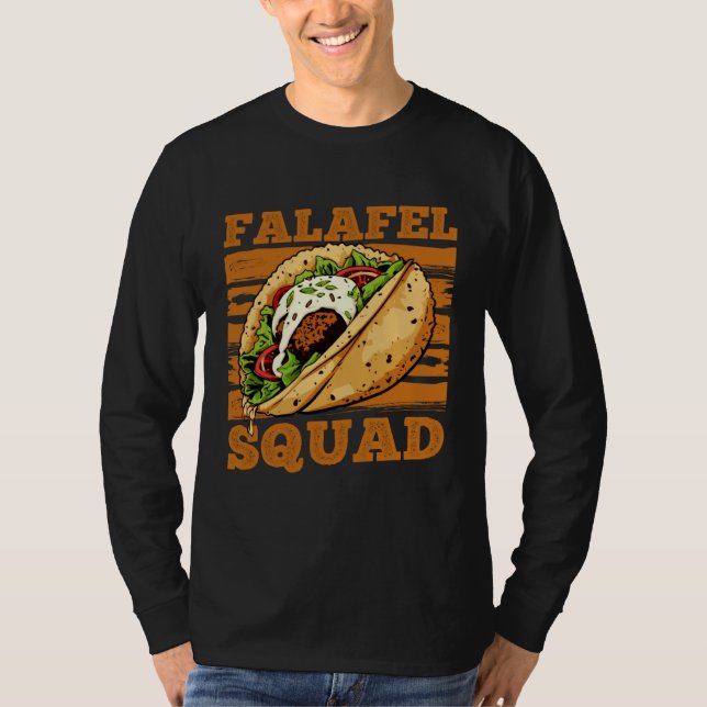 Falafel Squad Hobby Chef Kebap Hummus T-Shirt (Vorderseite)