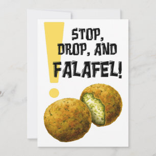 Falafel Zeit ist die ganze Zeit! ف ل ا ف ل ا ك ل Einladung