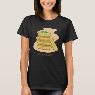 Falafelicious Hummus Kebap Levantine Food Koch T-Shirt