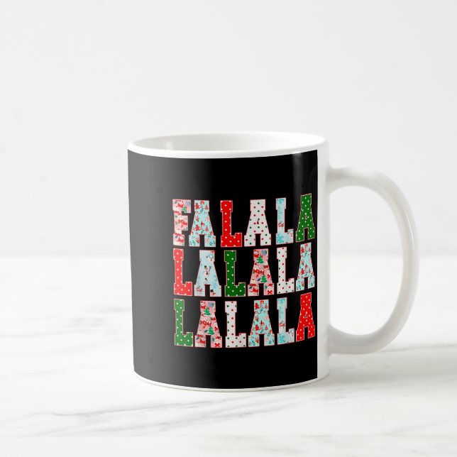 Falala Christmas Party Xmas Graphics Family Pajama Kaffeetasse (Rechts)