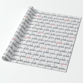 Falala Wrapping Paper Geschenkpapier