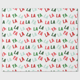 FaLaLaLaWeihnachten Geschenkpapier
