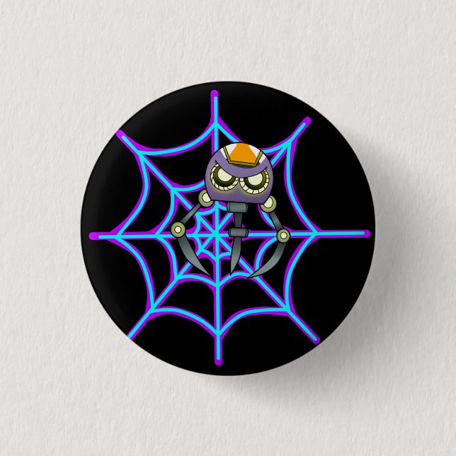 Falcn Halloween 2020 Schattenspinne Button (Vorderseite)