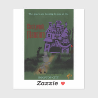 Falcn Mitte 2020 Das Uhrwerk-Haus Aufkleber