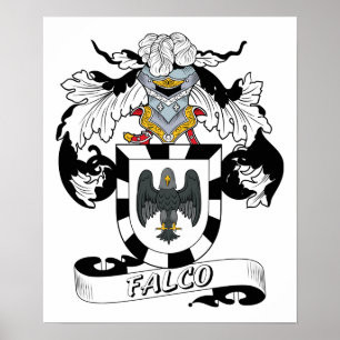 Falco Familienwappen Poster