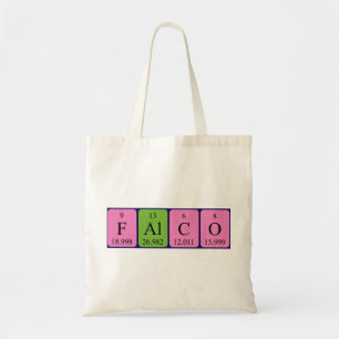 Falco Periodic Table name tobag Tragetasche