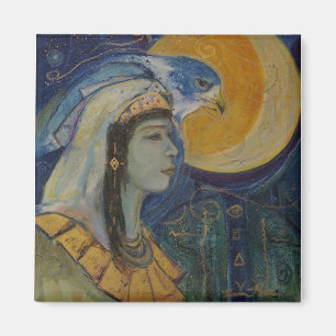 Falcoln Moon Goddess Magnet