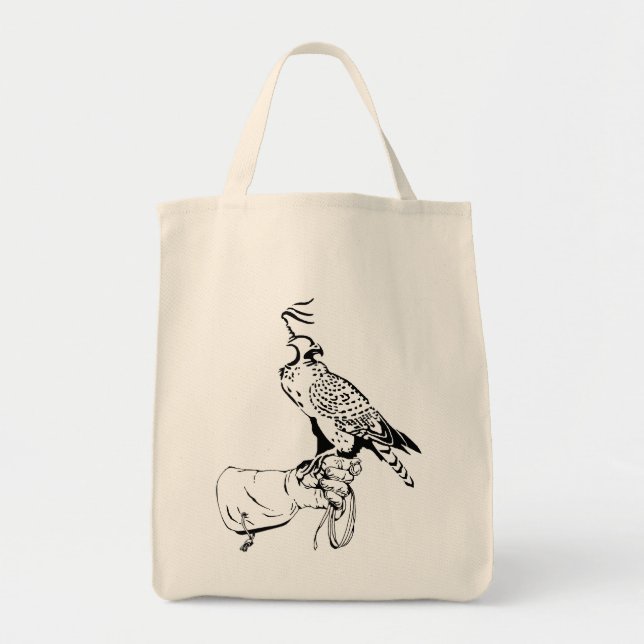 Falcon auf der Glove-Tasche Tragetasche (Vorne)