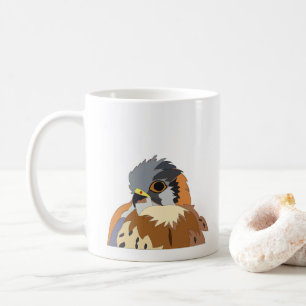 Falcon Bird Illustration Kaffeetasse