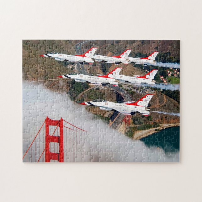 FALCON F-16C-BEKÄMPFUNG (11x14 INCH) Puzzle (Horizontal)