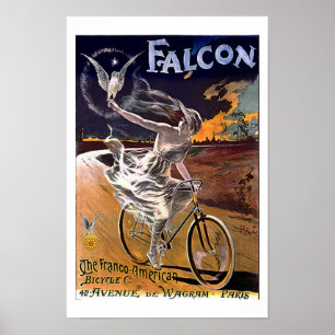 Falcon Fahrrad-c1890 Poster