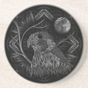 Falcon Full Moon Getränkeuntersetzer