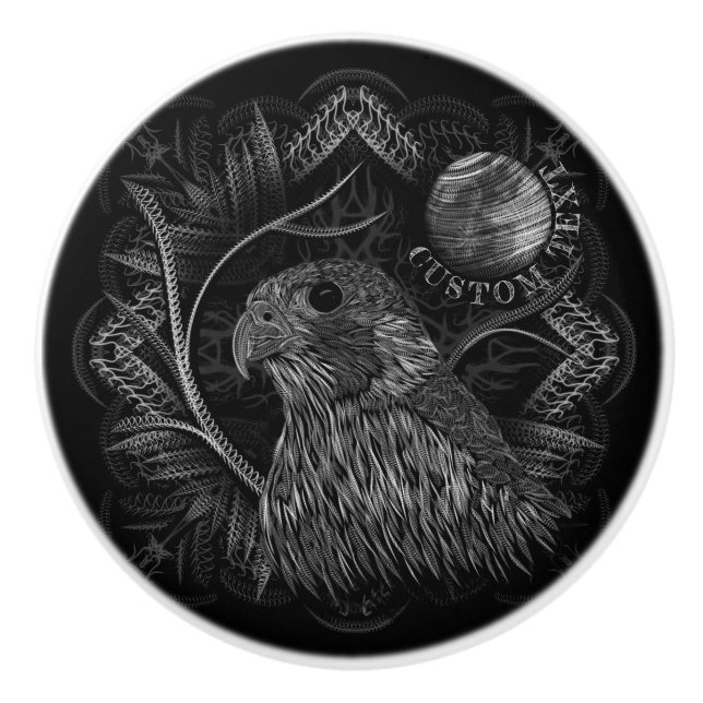 Falcon Full Moon Keramikknauf (Vorderseite)