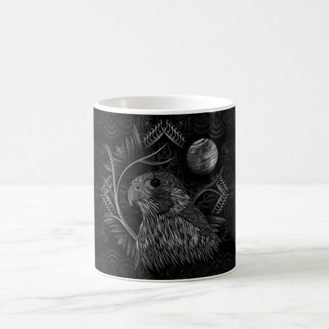 Falcon Full Moon Monogram Kaffeetasse (Mittel)