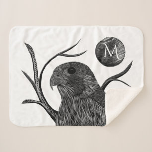 Falcon Full Moon Monogram Sherpadecke