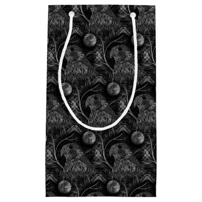 Falcon Full Moon Muster Kleine Geschenktüte (Vorderseite)