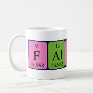 Falcon Periodenname Tasse