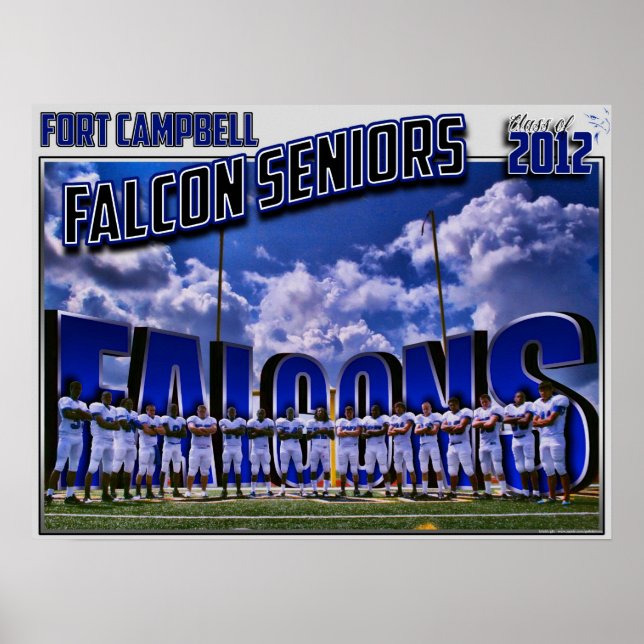 Falcon Seniors 2011 - Klasse 2012 Poster (Vorne)