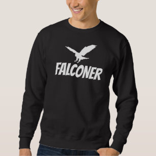 Falcon Trainer Peregrine Falknerei Falknerei oder Sweatshirt