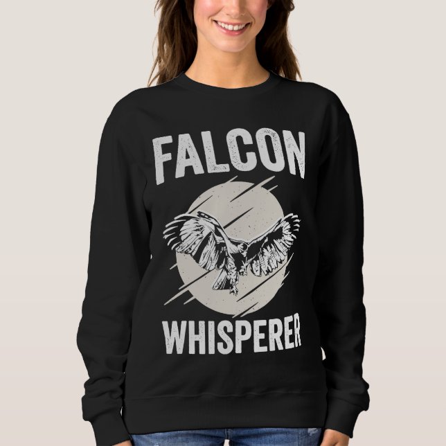 Falcon Whisperer Falconry Sweatshirt (Vorderseite)