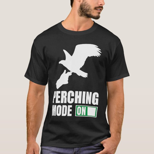 Falconer Falcon Hunter Falconer Tracker Duck Hunte T-Shirt (Vorderseite)