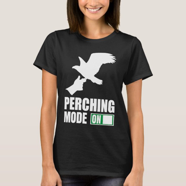 Falconer Falcon Hunter Falconer Tracker Duck Hunte T-Shirt (Vorderseite)