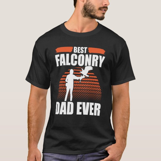Falconer Falcon Hunter Falconer Tracker Ente Hunte T-Shirt (Vorderseite)