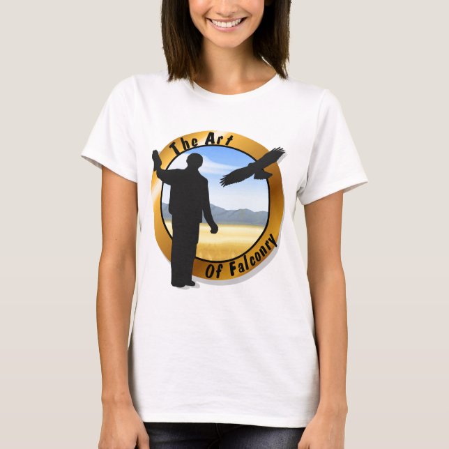 Falconer Medallion Runder T - Shirt (Vorderseite)