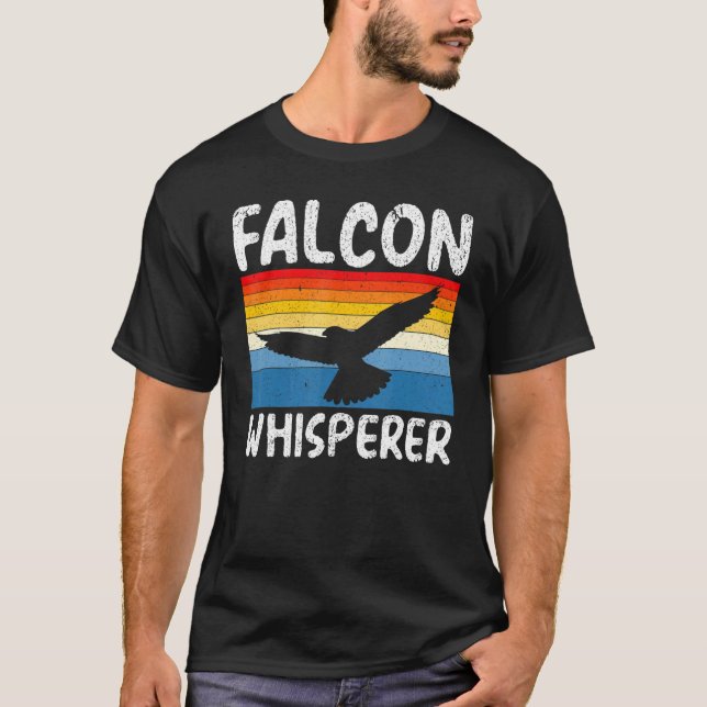 Falconry Falcon Whisperer Jagd Meister Falconer T-Shirt (Vorderseite)