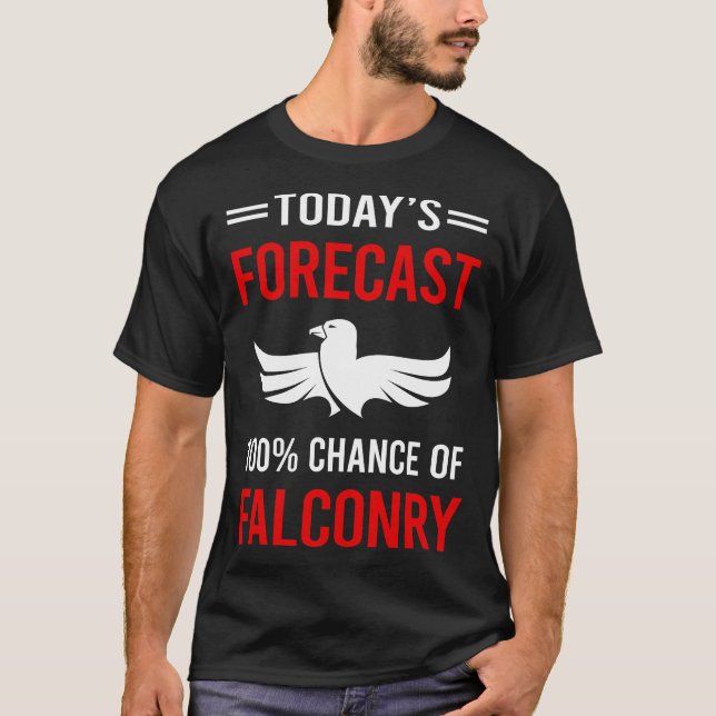 Falconry Falconer heute T-Shirt (Vorderseite)