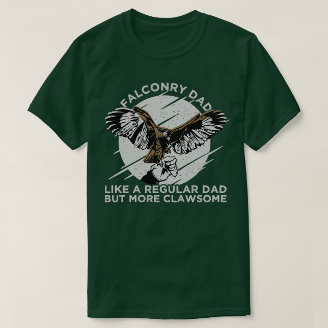 Falconry Vater T-Shirt (Design vorne)