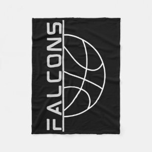 Falcons Sketll Fleecedecke