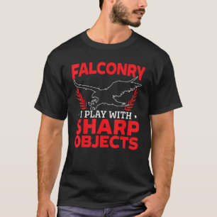 Falcony Falcon Jagd Meister Falconer T-Shirt