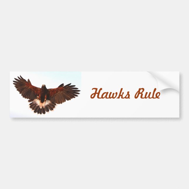 Falke-Regel-Autoaufkleber Autoaufkleber (Vorne)