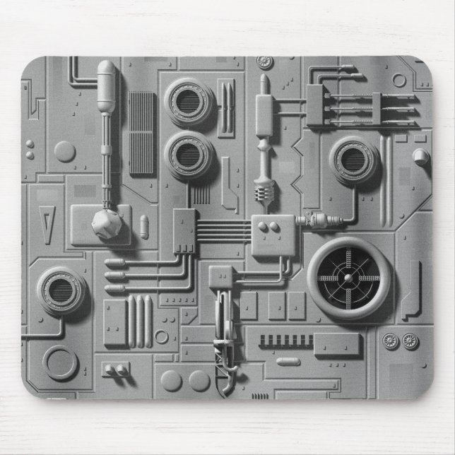 Falke-Rumpf-Mausunterlage Mousepad (Vorne)