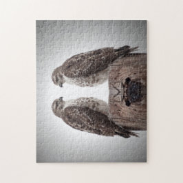 Falken auf Posten Puzzle