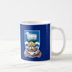 Falkland-Inselbewohnerflaggen-Tasse Kaffeetasse