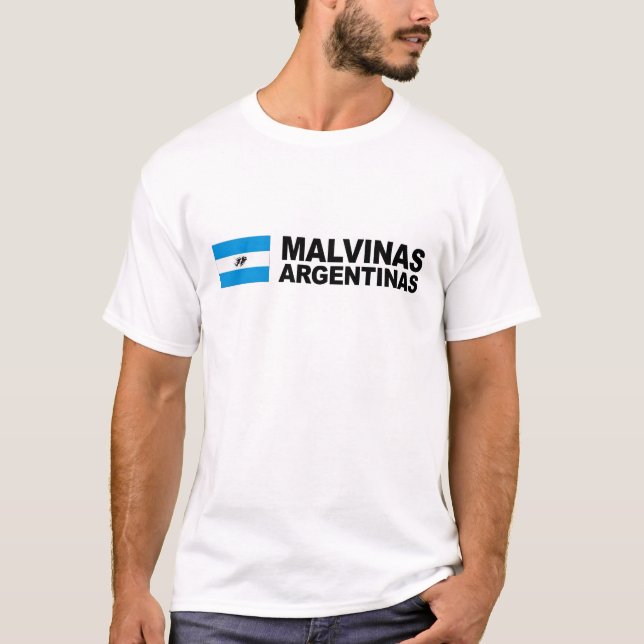 Falkland-Inseln Argentinisch T-Shirt (Vorderseite)