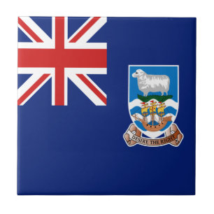Falkland-Inseln-Flagge Keramikfliese