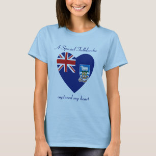 Falkland-Inseln-Flagge Sweetheart T-Shirt