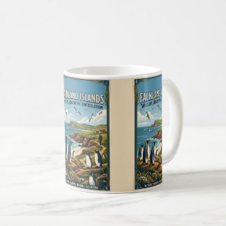Falkland-Inseln-Reiseposter Kaffeetasse