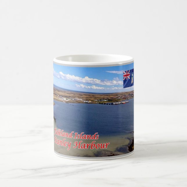 Falkland Islands - Stanley. Kaffeetasse (Mittel)