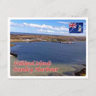 Falkland Islands - Stanley. Postkarte