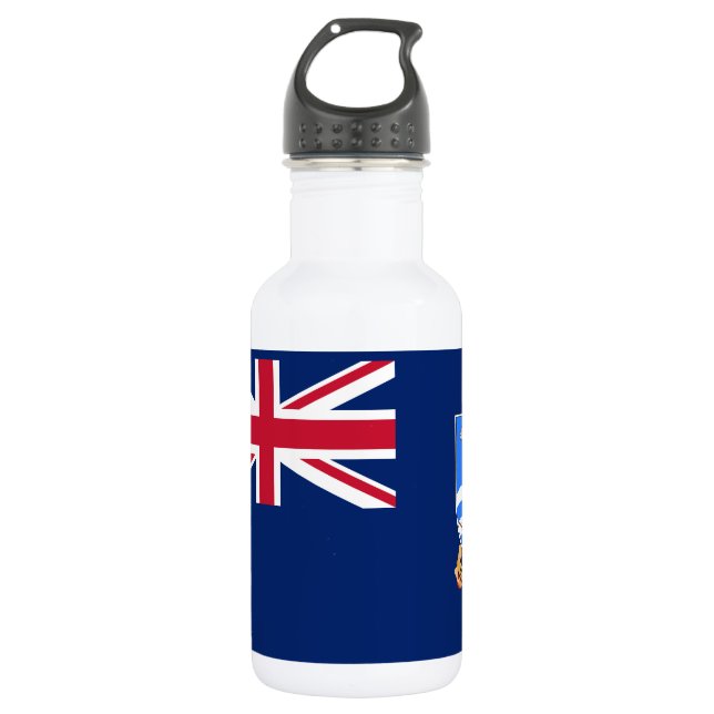 Falklandinseln Edelstahlflasche (Vorderseite)