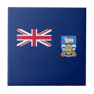 Falklandinseln-Flagge Fliese